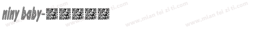 niny baby字体转换